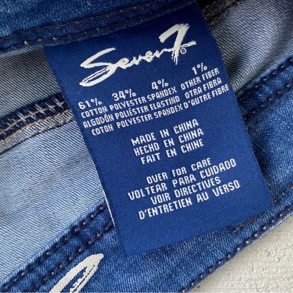 💙Seven7 Jean Leggings ~ Women’s Size 12 - Picture 9 of 12
